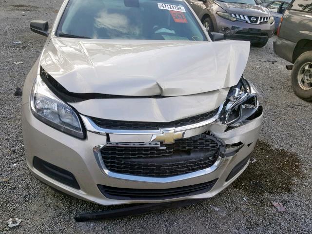 1G11B5SA8GF112613 - 2016 CHEVROLET MALIBU LIM 金色 照片 9