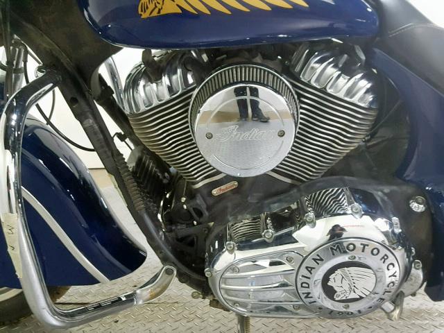 56KTCAAA8E3311421 - 2014 INDIAN MOTORCYCLE CO. CHIEFTAIN BLUE photo 12