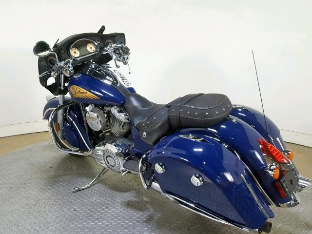 56KTCAAA8E3311421 - 2014 INDIAN MOTORCYCLE CO. CHIEFTAIN BLUE photo 6