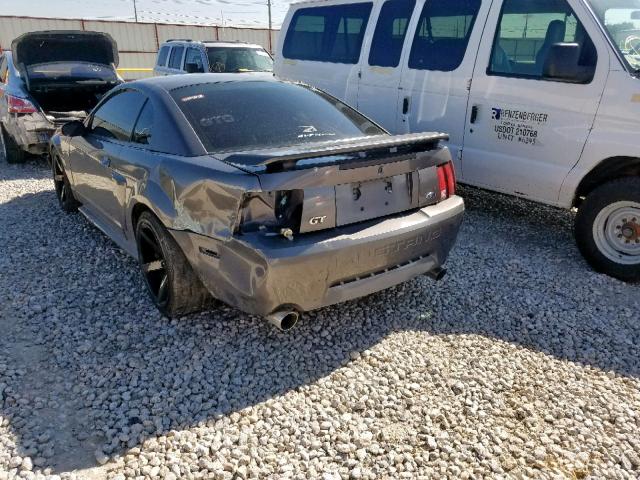 1FAFP42X33F355694 - 2003 FORD MUSTANG GT GRAY photo 3