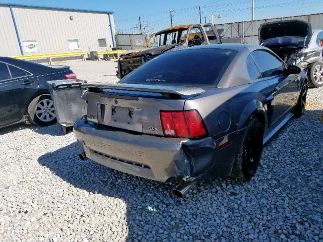 1FAFP42X33F355694 - 2003 FORD MUSTANG GT GRAY photo 4