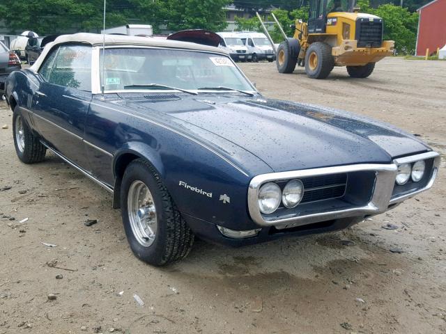 223678U168320 - 1968 PONTIAC FIREBIRD BLUE photo 1