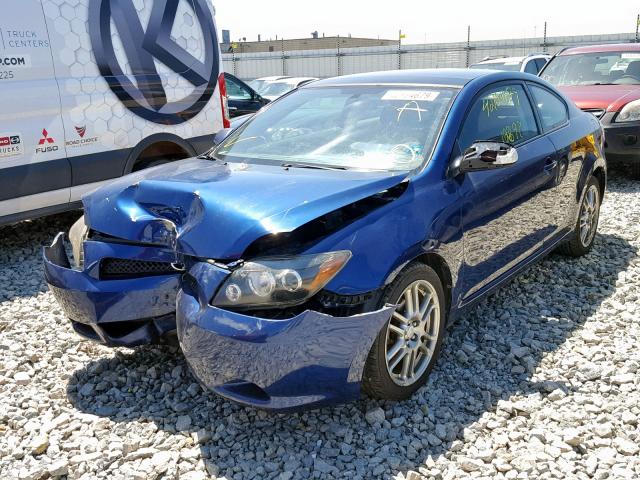 JTKDE167590292019 - 2009 TOYOTA SCION TC ლურჯი ფოტო 2