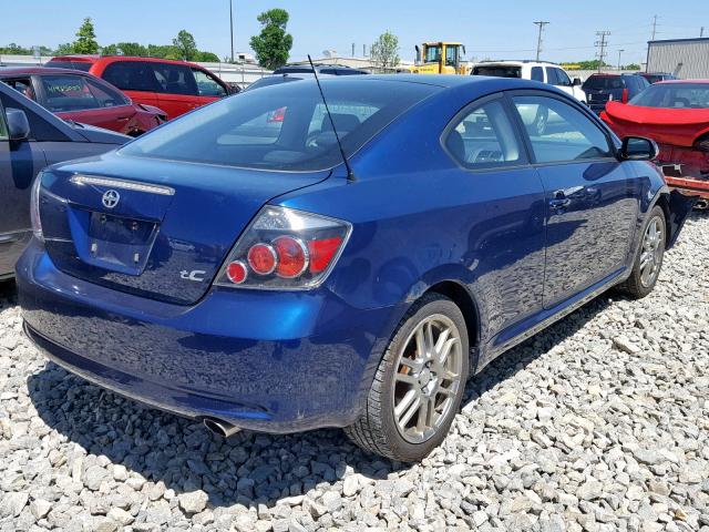 JTKDE167590292019 - 2009 TOYOTA SCION TC ლურჯი ფოტო 4