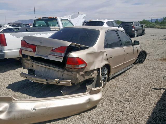 1HGCG66512A042707 - 2002 HONDA ACCORD LX GOLD photo 4