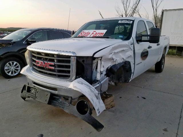 1GT4CZBG9AF100541 - 2010 GMC SIERRA C25 WHITE photo 2