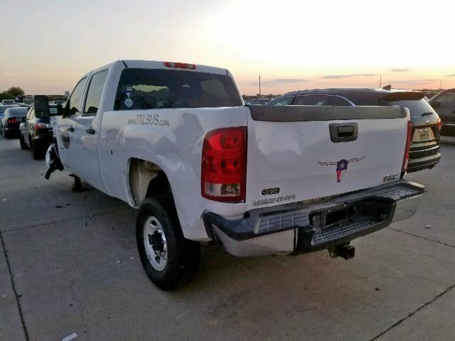 1GT4CZBG9AF100541 - 2010 GMC SIERRA C25 WHITE photo 3