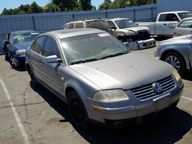 WVWPD63B42P302758 - 2002 VOLKSWAGEN PASSAT GLS GRAY photo 1