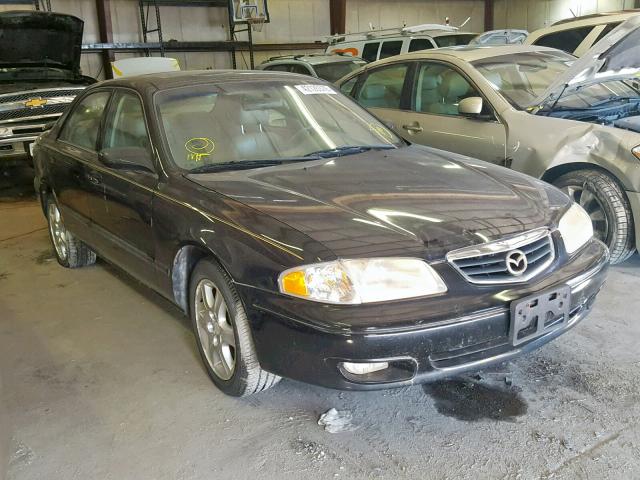 1YVGF22F015201101 - 2001 MAZDA 626 ES BLACK photo 1