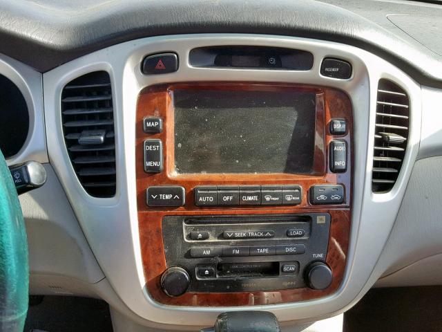 JTEDW21A460015060 - 2006 TOYOTA HIGHLANDER SILVER photo 9