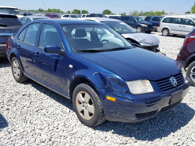 3VWSK69M33M128131 - 2003 VOLKSWAGEN JETTA GLS BLUE photo 1