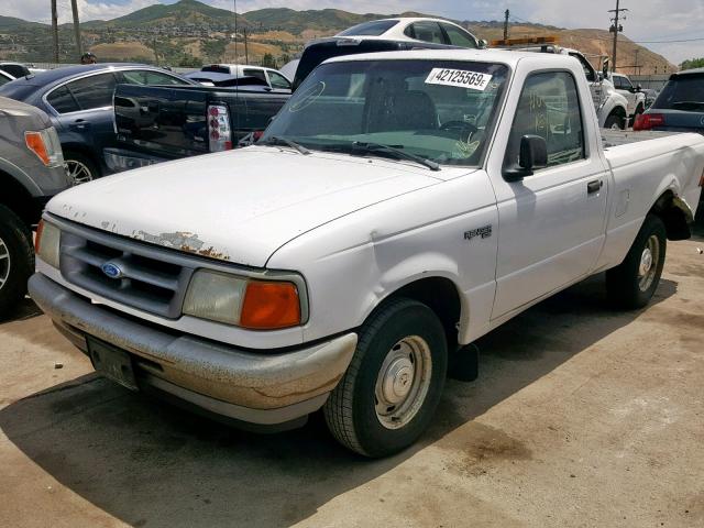 1FTCR10A8TUC08139 - 1996 FORD RANGER WHITE photo 2