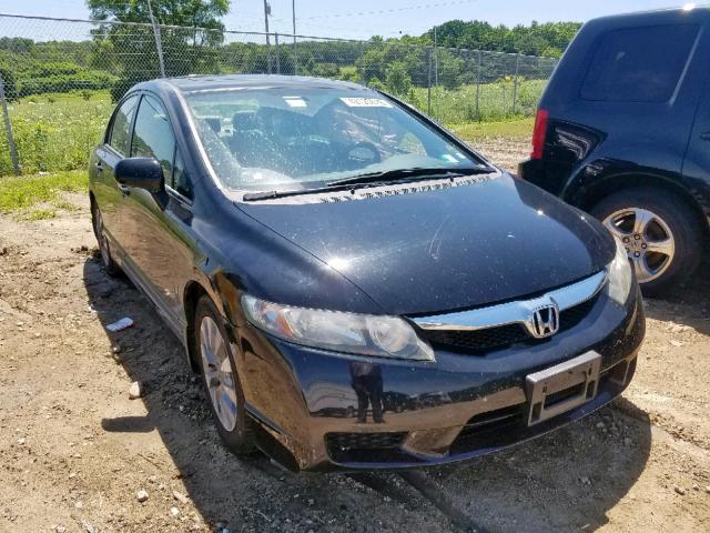 19XFA1F94AE022451 - 2010 HONDA CIVIC EXL 黑色 照片 1