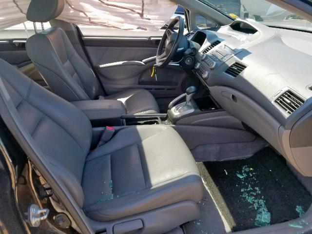 19XFA1F94AE022451 - 2010 HONDA CIVIC EXL 黑色 照片 5