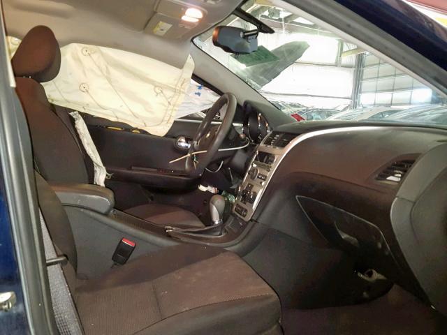 1G1ZC5EB9AF261043 - 2010 CHEVROLET MALIBU 1LT 蓝色 照片 5