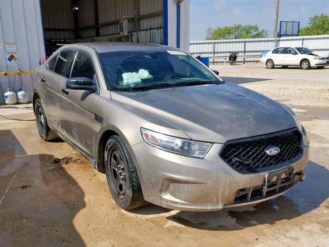 1FAHP2M80DG222163 - 2013 FORD TAURUS POL GRAY photo 1