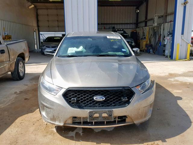 1FAHP2M80DG222163 - 2013 FORD TAURUS POL GRAY photo 9