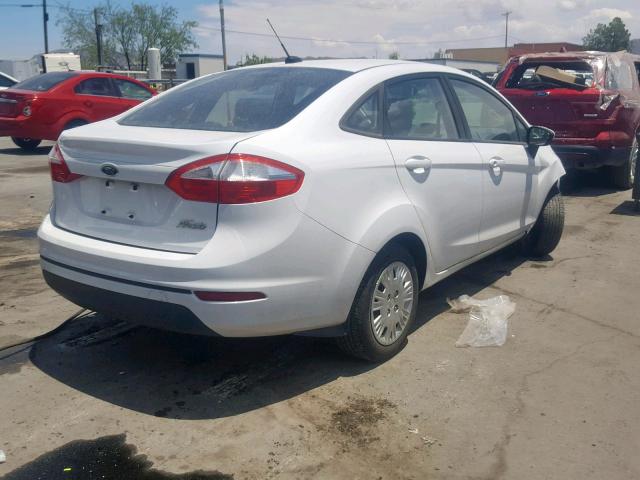 3FADP4AJ6EM127955 - 2014 FORD FIESTA S WHITE photo 4