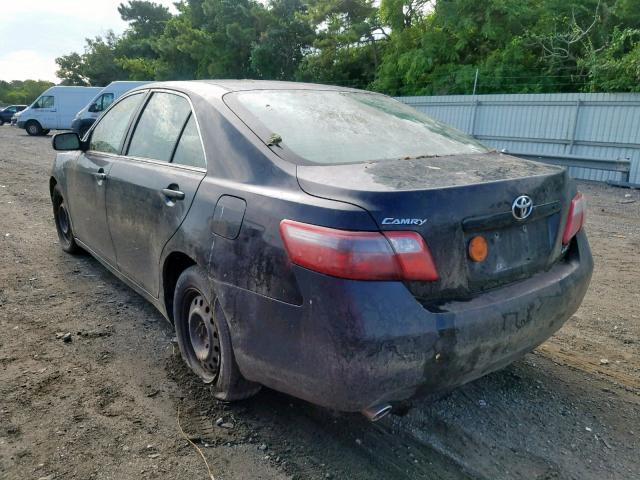 4T1BK46K27U053445 - 2007 TOYOTA CAMRY NEW BLACK photo 3