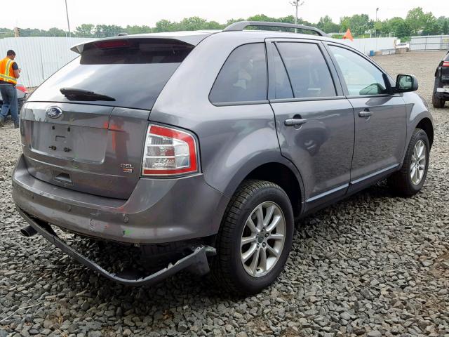 2FMDK48C99BA57497 - 2009 FORD EDGE SEL GRAY photo 4