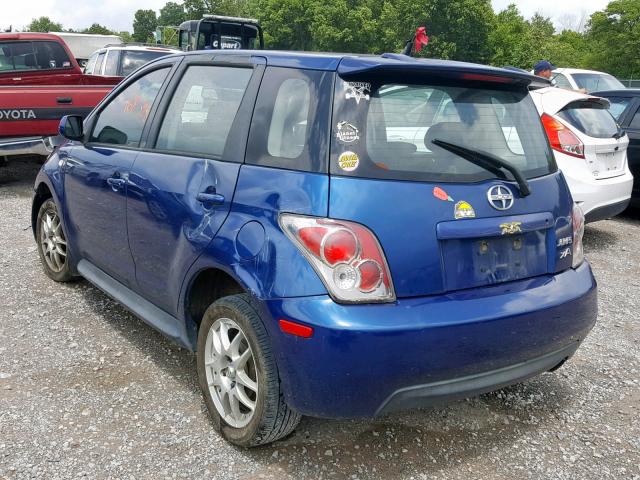 JTKKT604350122566 - 2005 TOYOTA SCION XA BLUE photo 3