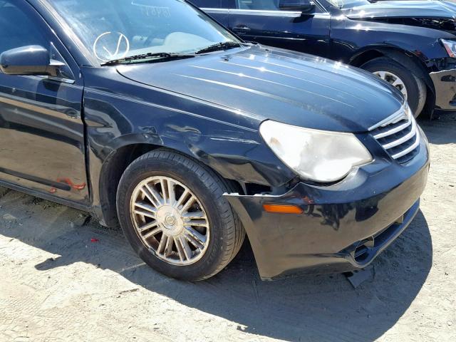 1C3LC56R37N524445 - 2007 CHRYSLER SEBRING TO CHARCOAL photo 9