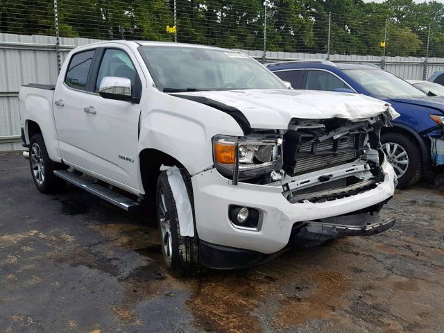 1GTP6EE11H1243656 - 2017 GMC CANYON DEN WHITE photo 1