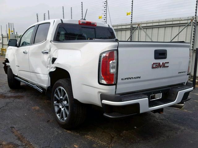 1GTP6EE11H1243656 - 2017 GMC CANYON DEN WHITE photo 3