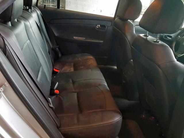 1G1ZE5E71BF222695 - 2011 CHEVROLET MALIBU LTZ ვერცხლისფერი ფოტო 6