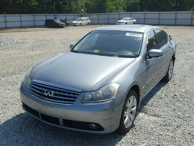 JNKAY01F06M263704 - 2006 INFINITI M35 BASE GRAY photo 2