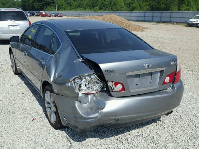 JNKAY01F06M263704 - 2006 INFINITI M35 BASE GRAY photo 3