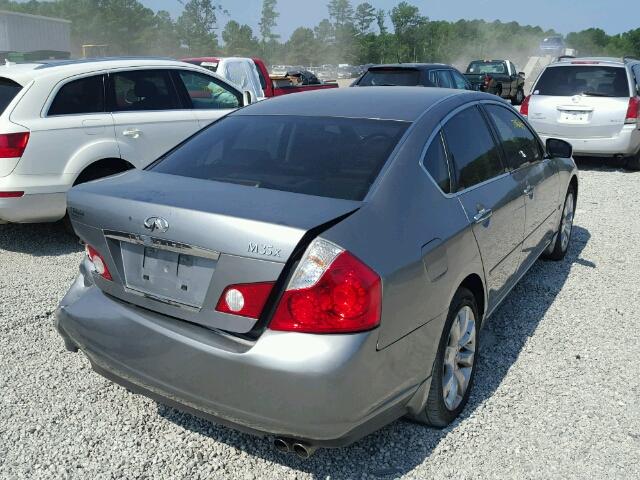 JNKAY01F06M263704 - 2006 INFINITI M35 BASE GRAY photo 4