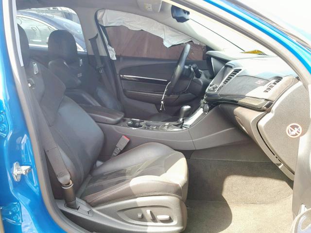 6G3F15RW7FL107360 - 2015 CHEVROLET SS BLUE photo 5