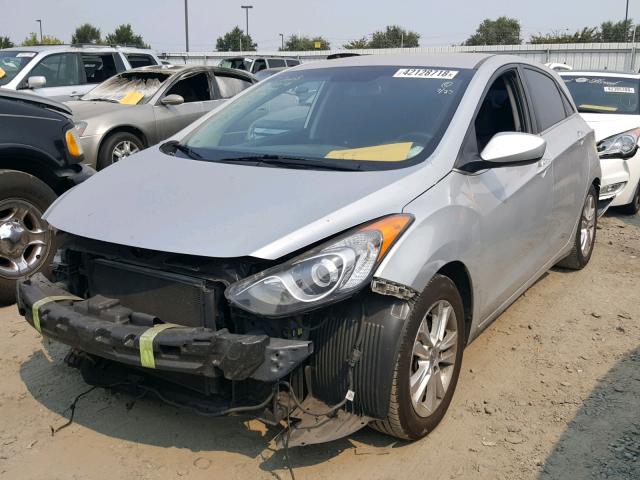 KMHD35LE0DU108626 - 2013 HYUNDAI ELANTRA GT SILVER photo 2