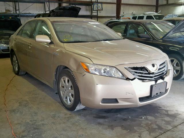 4T1BB46K88U047571 - 2008 TOYOTA CAMRY HYBR CREAM photo 1