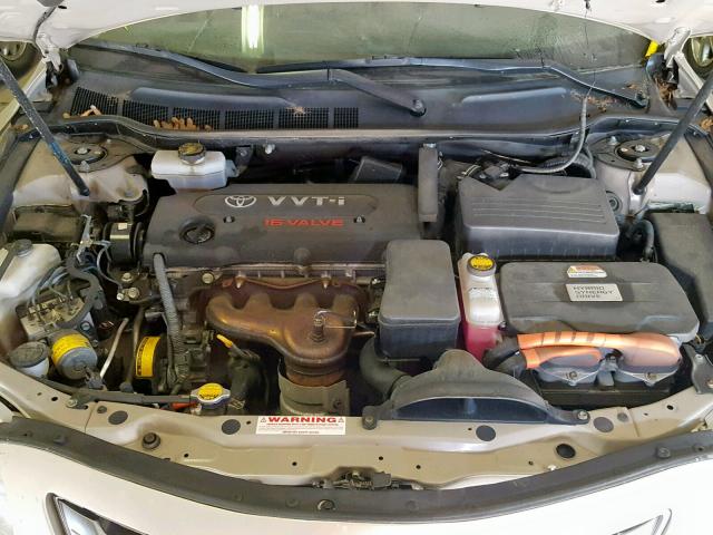 4T1BB46K88U047571 - 2008 TOYOTA CAMRY HYBR CREAM photo 7