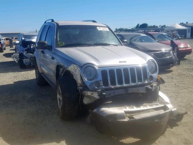 1J4GK58K36W252983 - 2006 JEEP LIBERTY LI SILVER photo 1