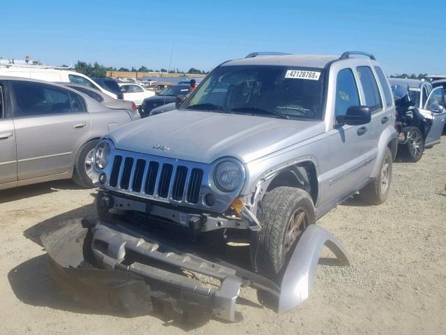 1J4GK58K36W252983 - 2006 JEEP LIBERTY LI SILVER photo 2