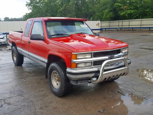 1GCEK19RXTE167951 - 1996 CHEVROLET GMT-400 K1 RED photo 1