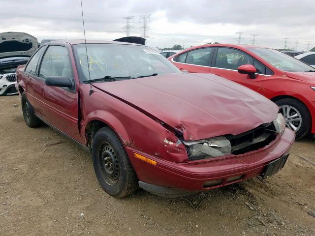 1G1LV13T8PY244803 - 1993 CHEVROLET BERETTA BURGUNDY photo 1