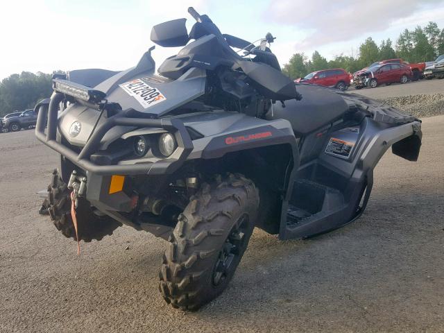 3JBLPAX25GJ001128 - 2016 CAN-AM OUTLANDER GRAY photo 2