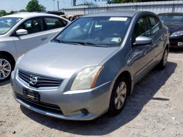 3N1AB6AP5AL618760 - 2010 NISSAN SENTRA 2.0 SILVER photo 2