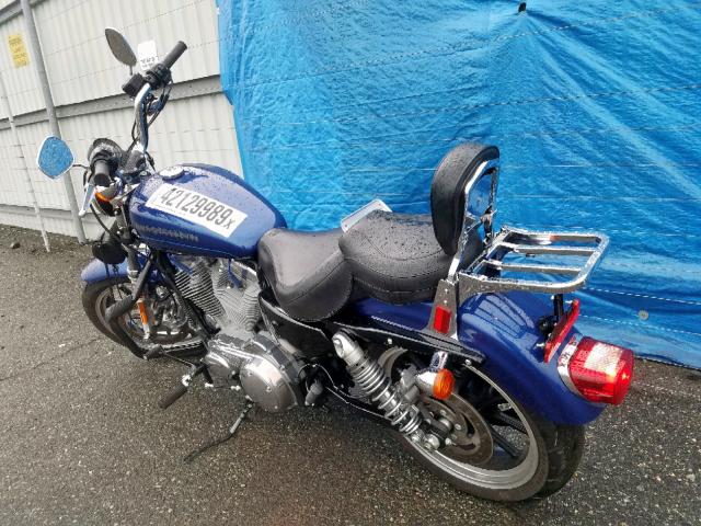 1HD4CR211GC430405 - 2016 HARLEY-DAVIDSON XL883 SUPE BLUE photo 3