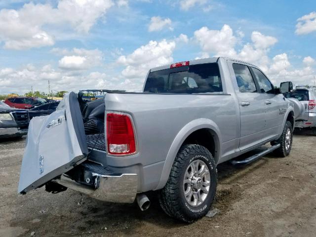 3C6UR5FL5HG675881 - 2017 RAM 2500 LARAM SILVER photo 4