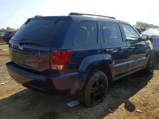 1J4GR48K06C163315 - 2006 JEEP GRAND CHER BLUE photo 4