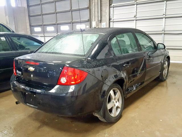 1G1AD5F57A7148639 - 2010 CHEVROLET COBALT 1LT BLACK photo 4