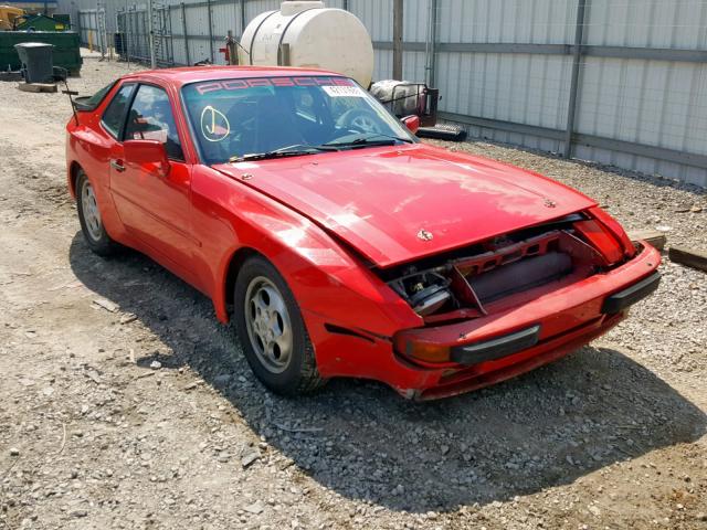 WP0AB0948JN472133 - 1988 PORSCHE 944 RED photo 1