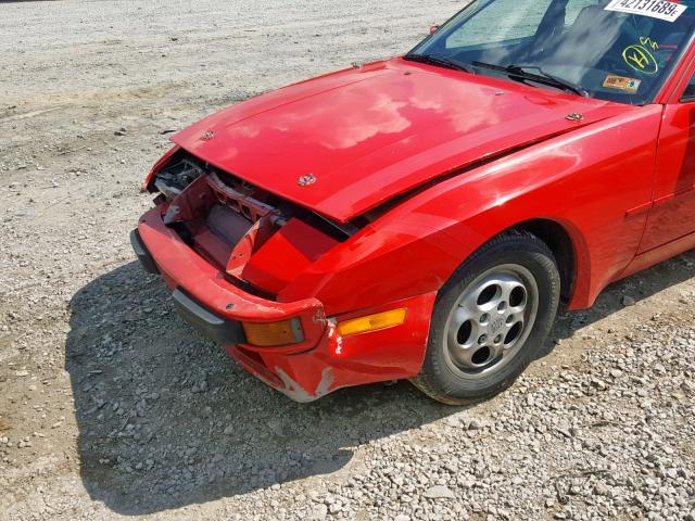 WP0AB0948JN472133 - 1988 PORSCHE 944 RED photo 10