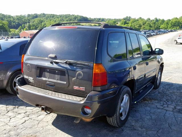 1GKDT13S042295739 - 2004 GMC ENVOY BLACK photo 4