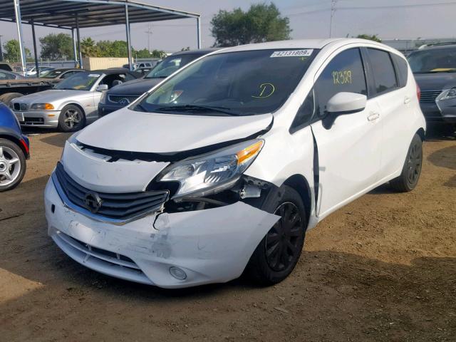 3N1CE2CP4FL422323 - 2015 NISSAN VERSA NOTE WHITE photo 2